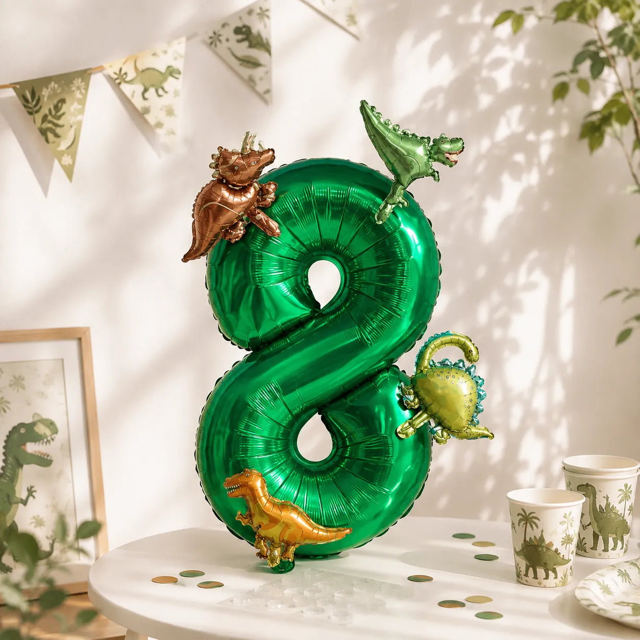 Ballon Numérique Dinosaure Original