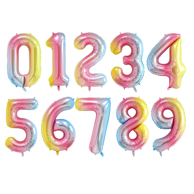 Ballon Numérique Multicolore