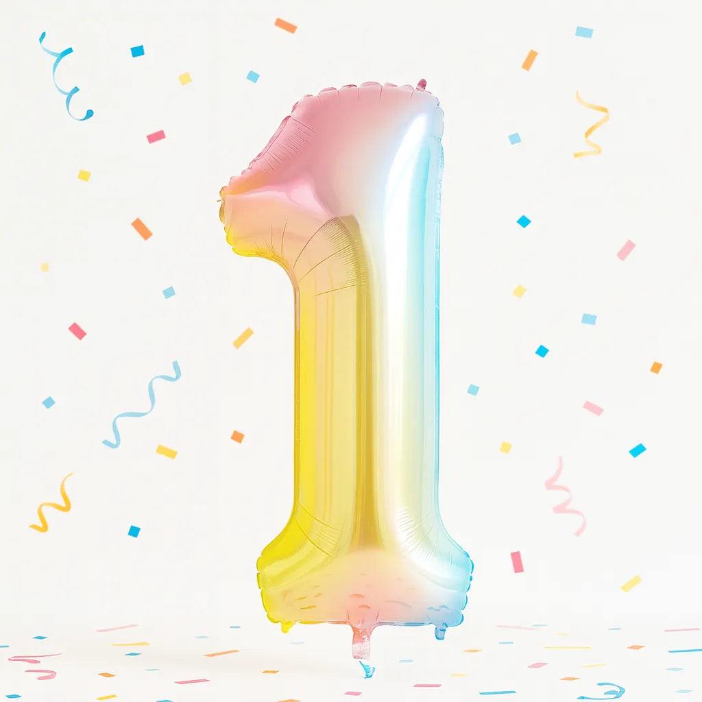 Ballon Numérique Multicolore 1