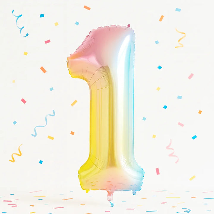 Ballon Numérique Multicolore 1