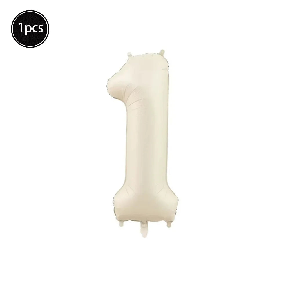 Ballon Numérique XXL Blanc Cassé Uique