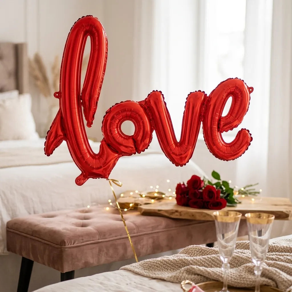 Ballon Saint-Valentin Love Décorative