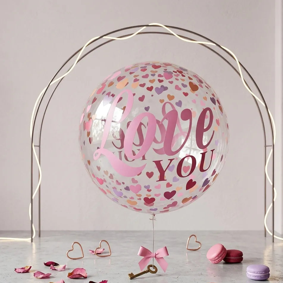 Ballon XXL Transparent LOVE