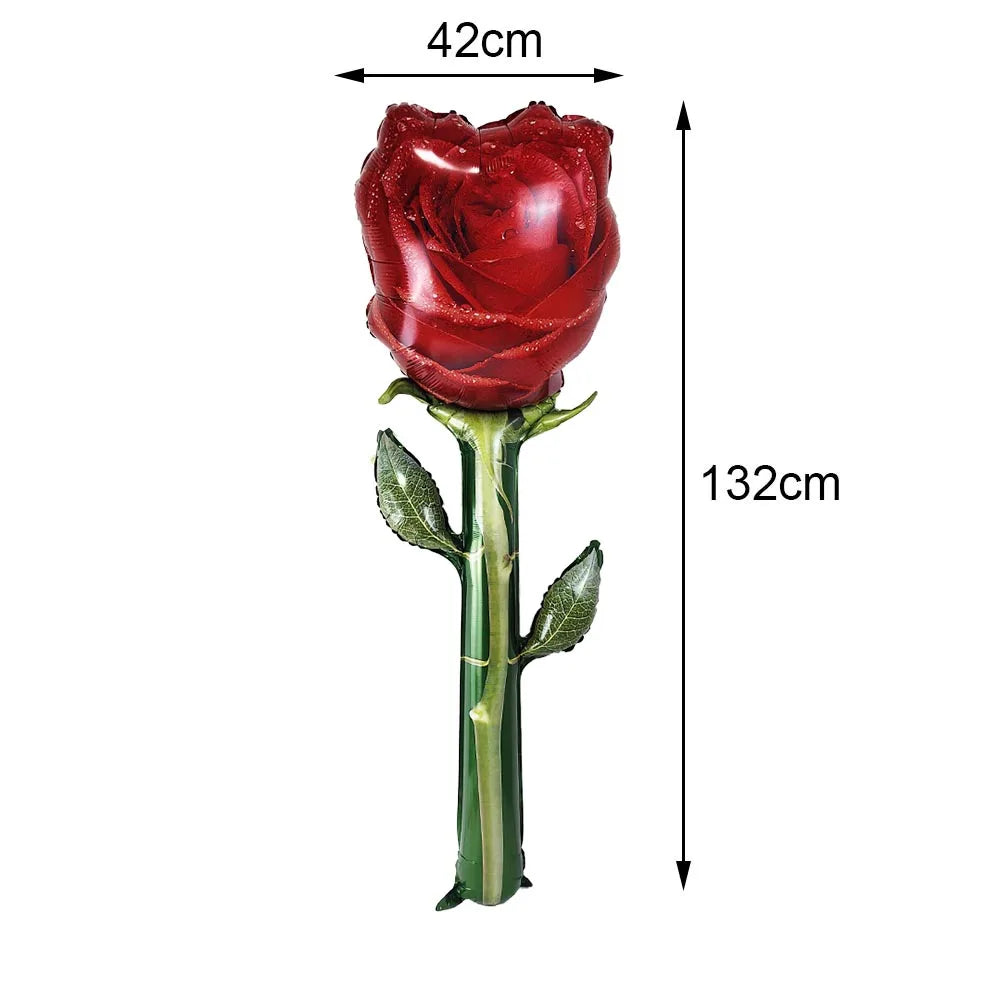 Ballon XXl Fleur de Rose Unique