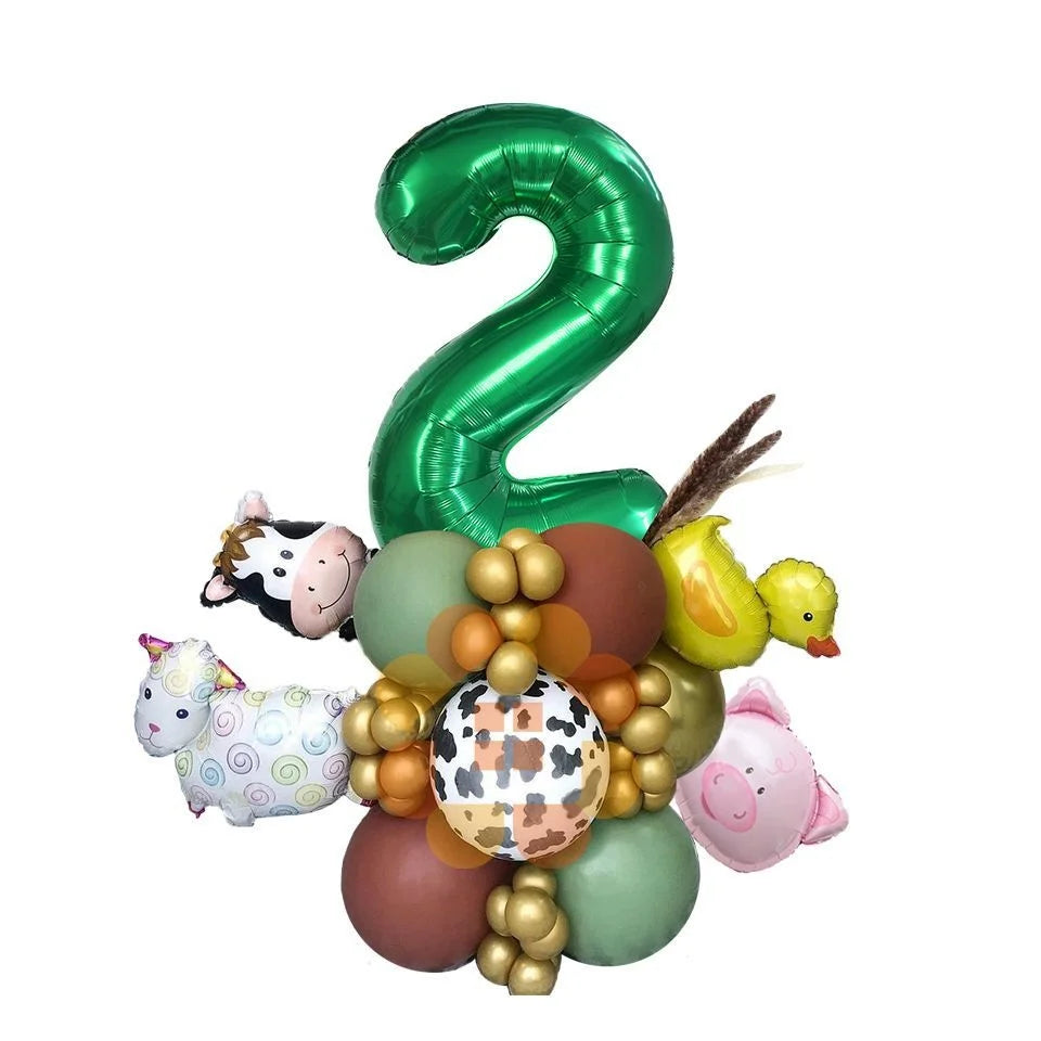 Ballons Chiffre Ferme Design Design