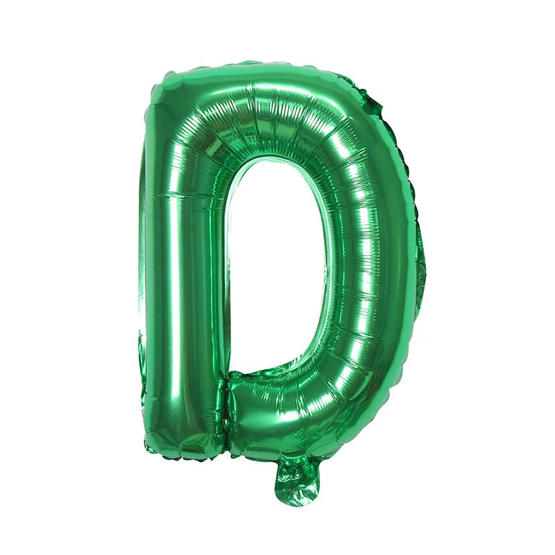 Ballons Lettre Verts D