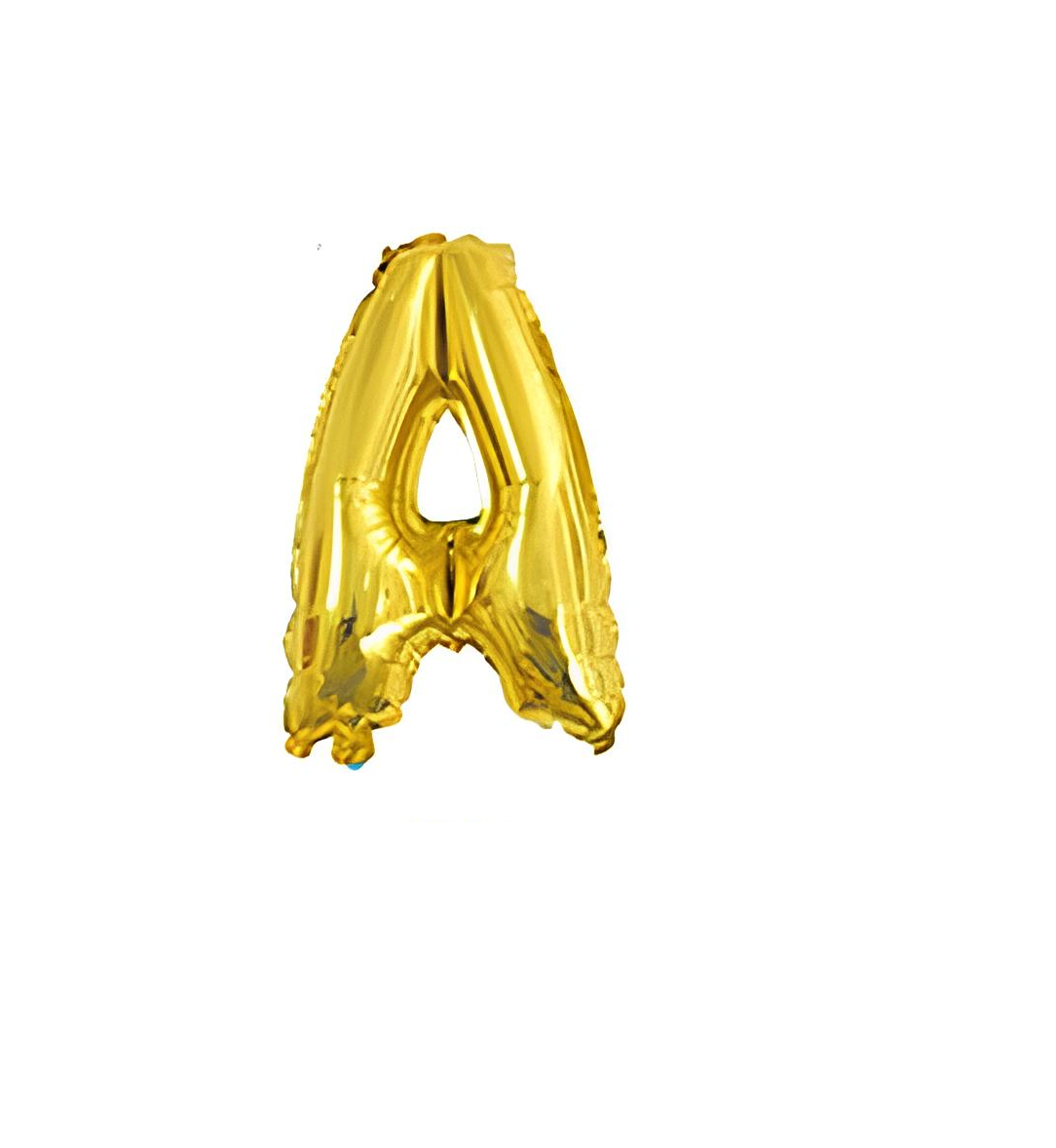 Ballons Lettres Dorés Unique