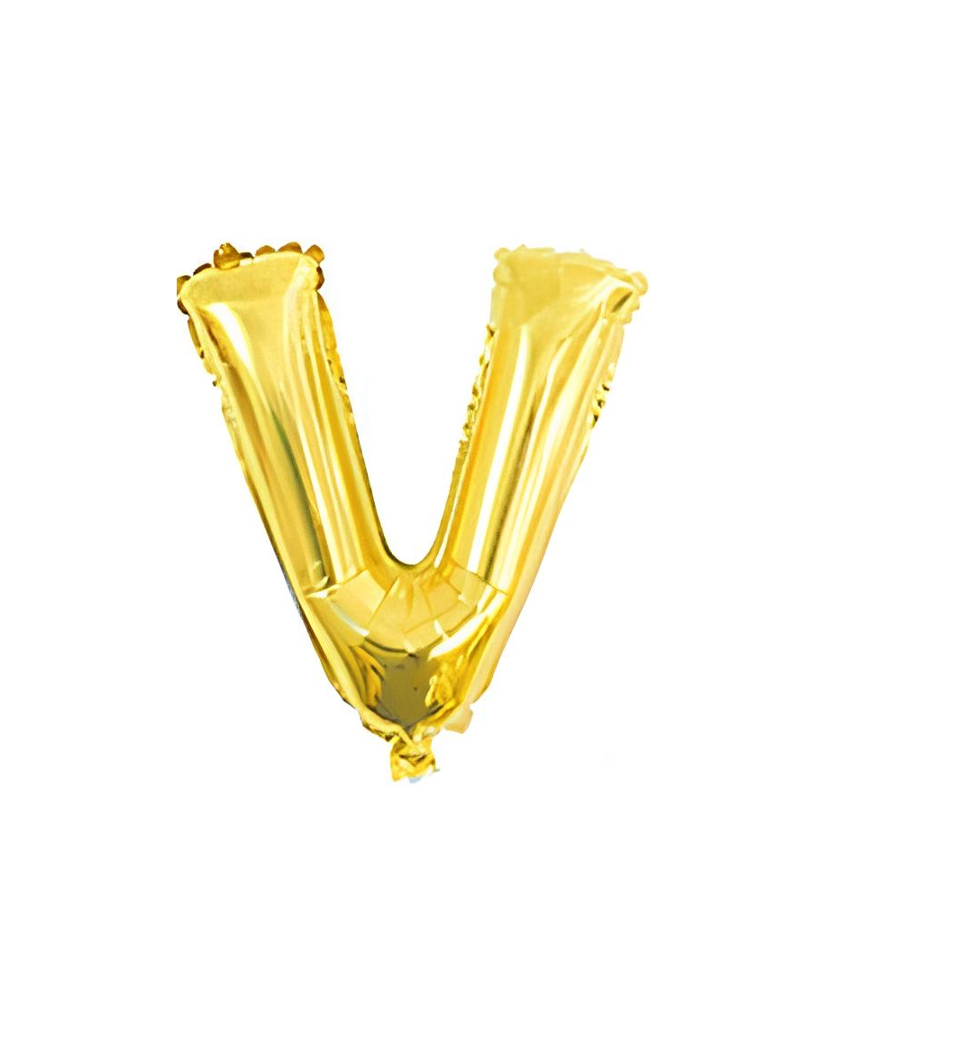 Ballons Lettres Dorés V