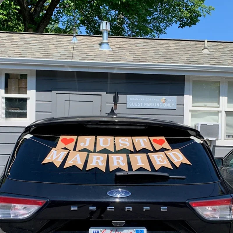 Bannière Déco pour Voiture Mariage
