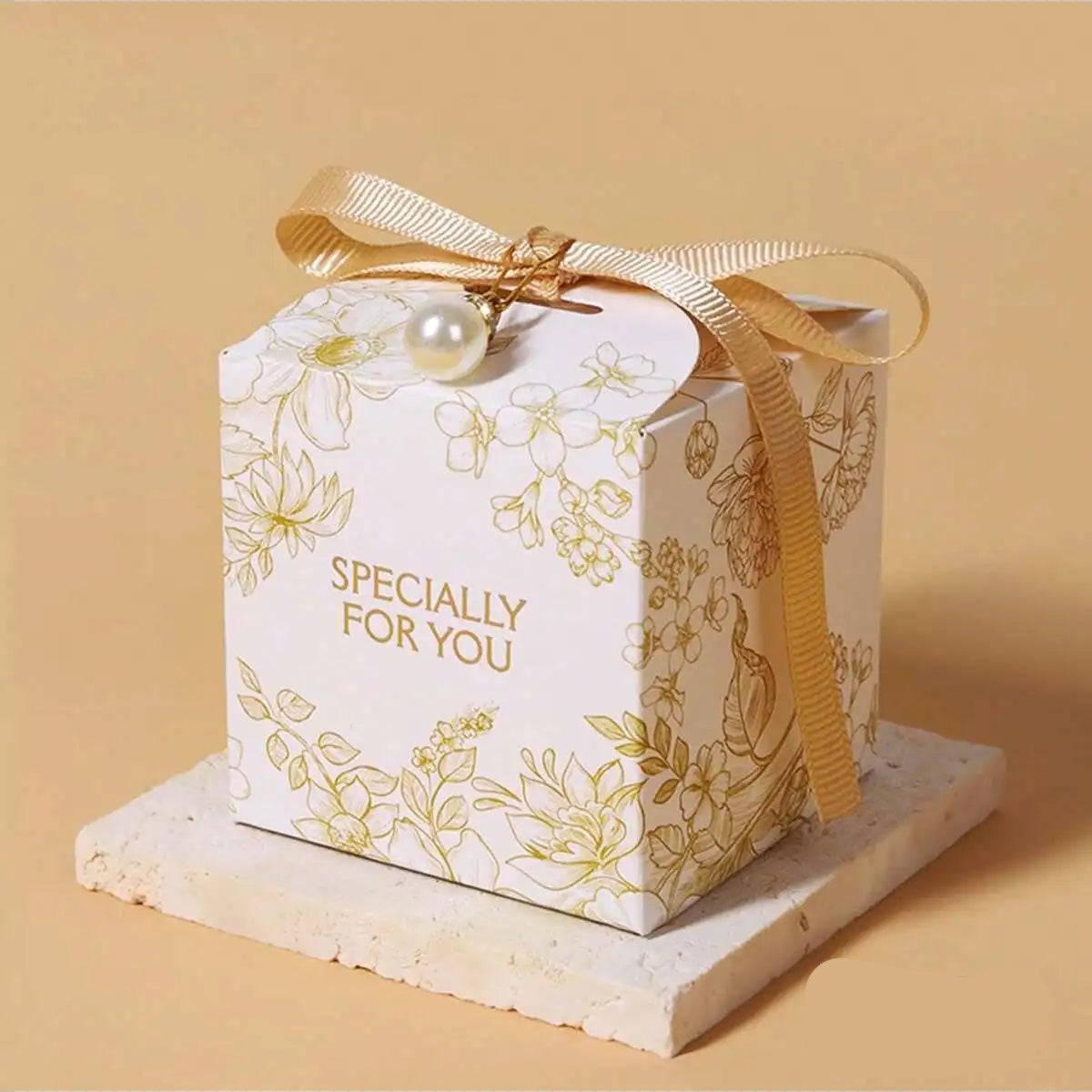 Boîte à Dragées Mariage Champagne Chic Unique