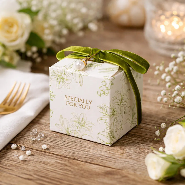 Boîte à Dragées Mariage Nature