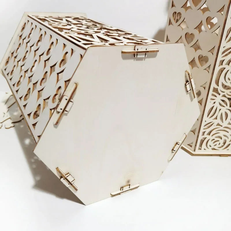 Boite à Enveloppes Mariage I Love You romantique