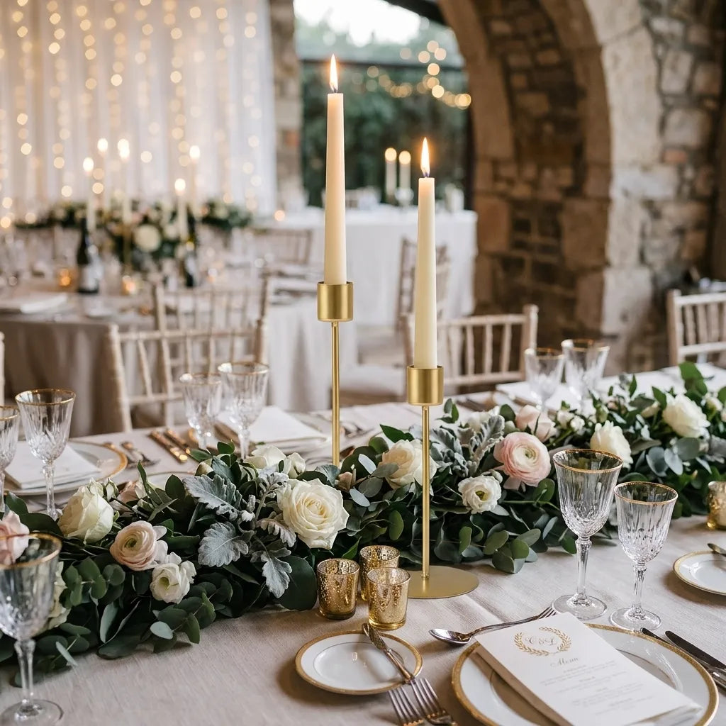 Bougeoir Or Mariage Unique