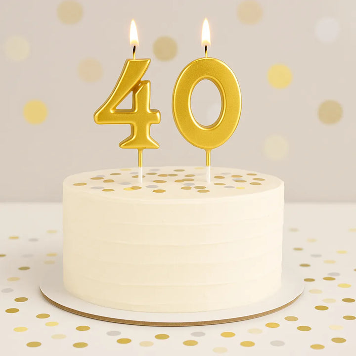 Bougie Anniversaire 40
