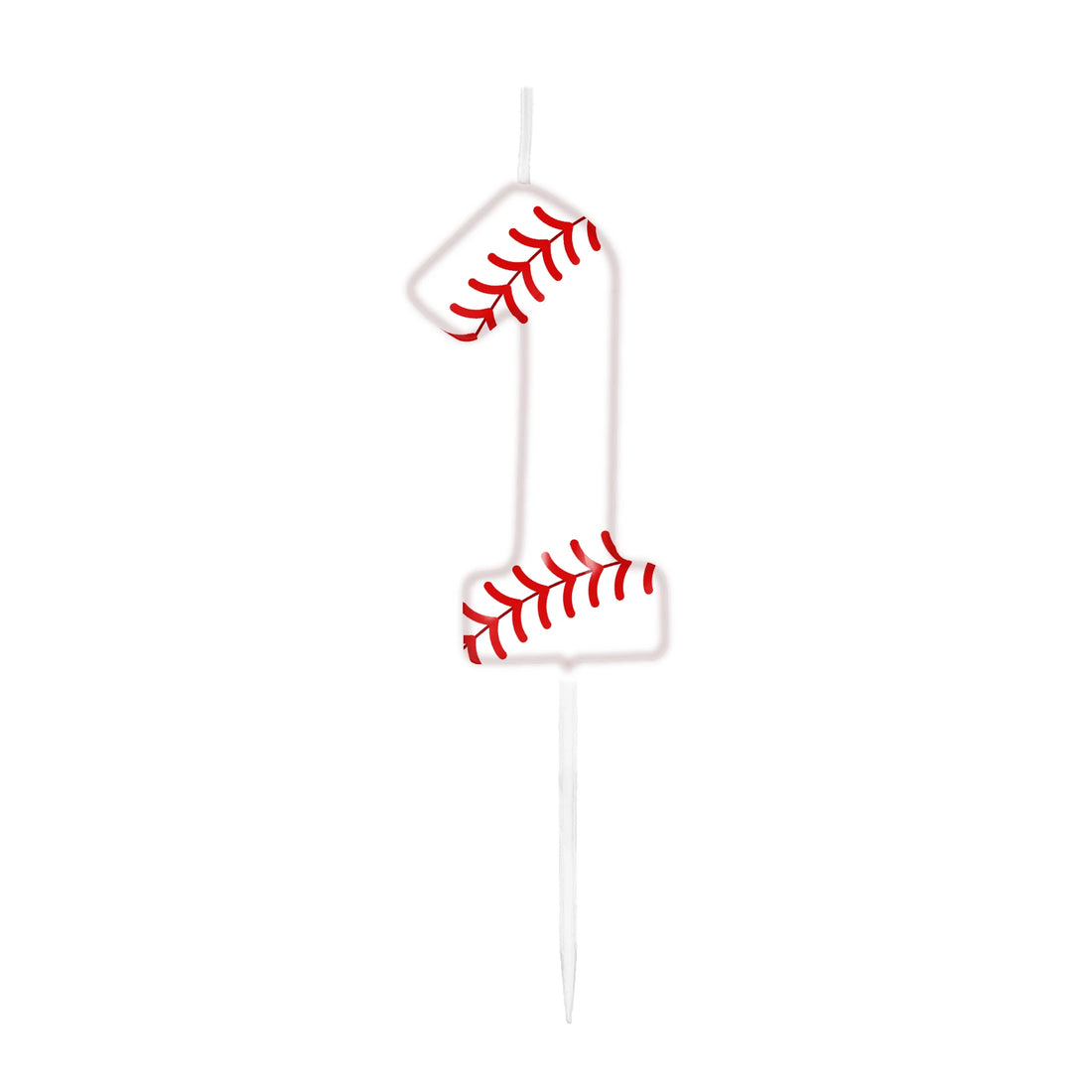 Bougie Chiffre Baseball 1