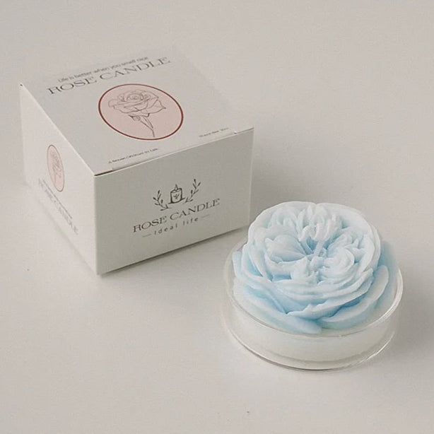Bougie Fleur Bleue