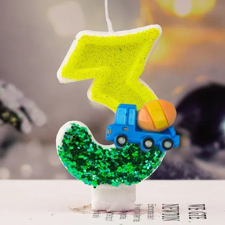 Bougie Numérique Anniversaire Chantier