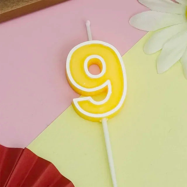 Bougie Numérique Jaune