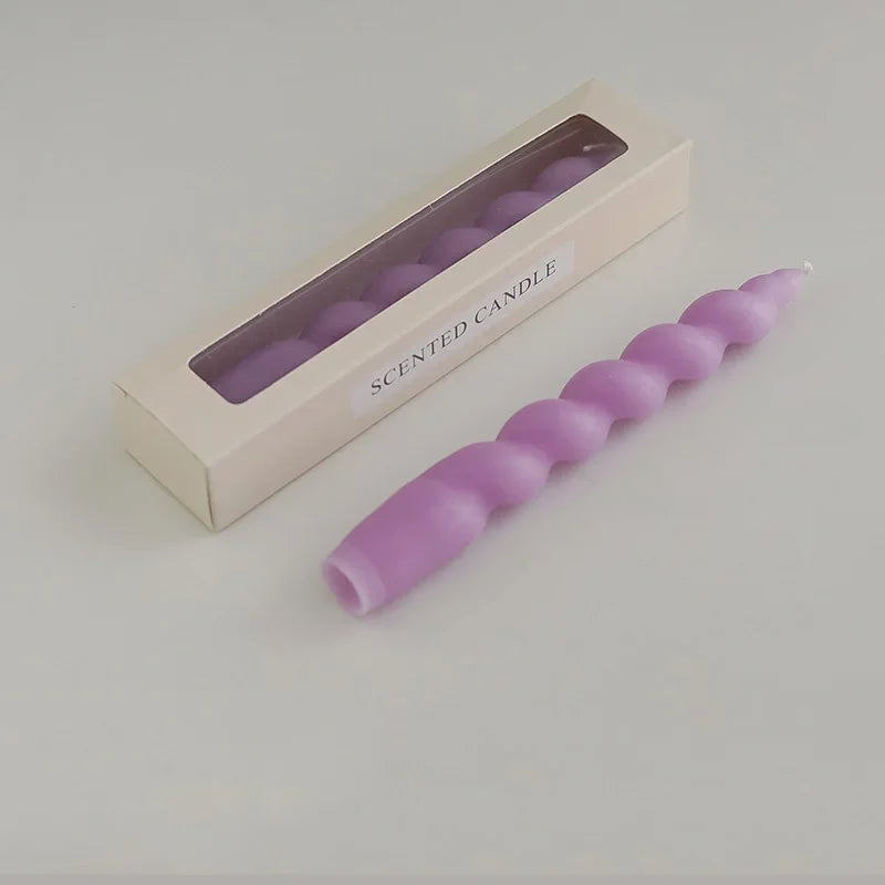 Bougie Spirale Violette 