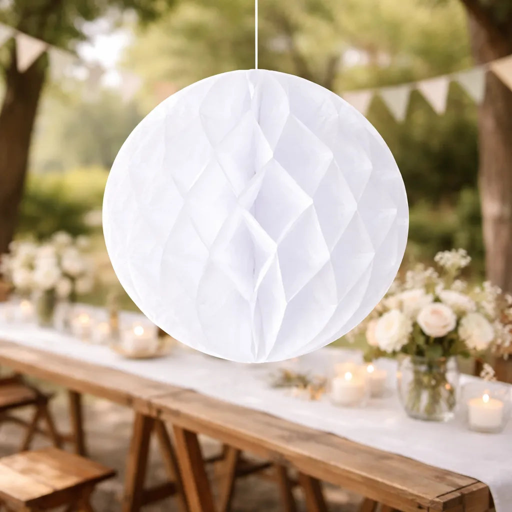 Boule Nid d’abeille Blanche classe