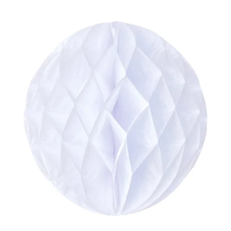 Boule Nid d’abeille Blanche classe raffiné