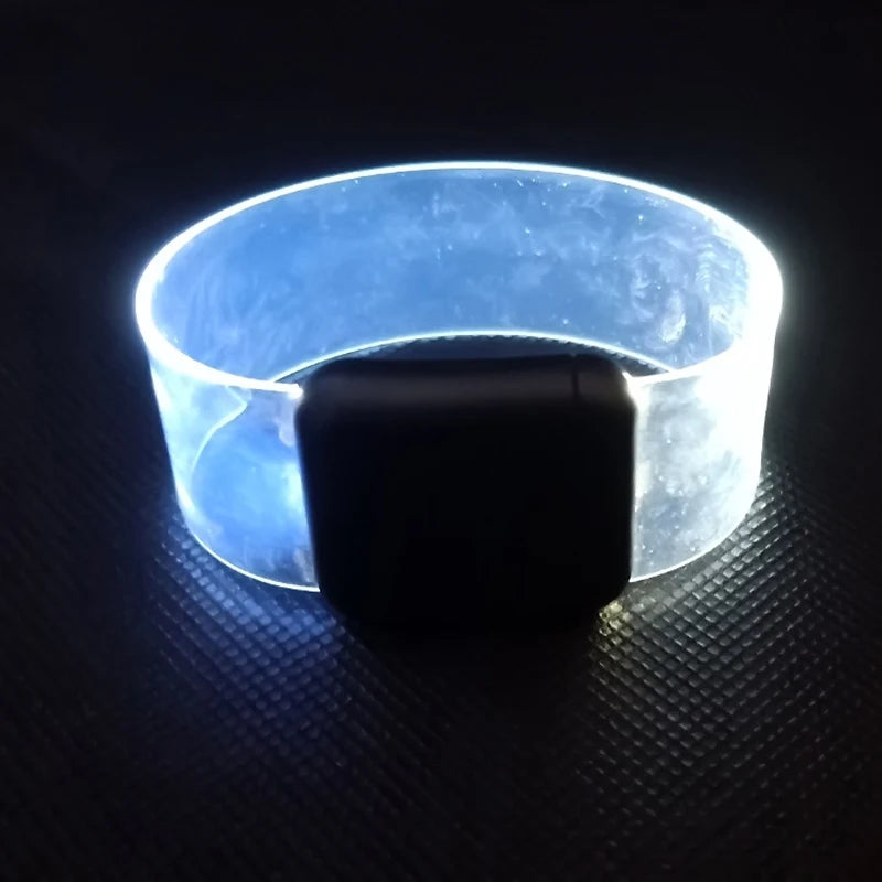 Bracelet LED Blanc Design