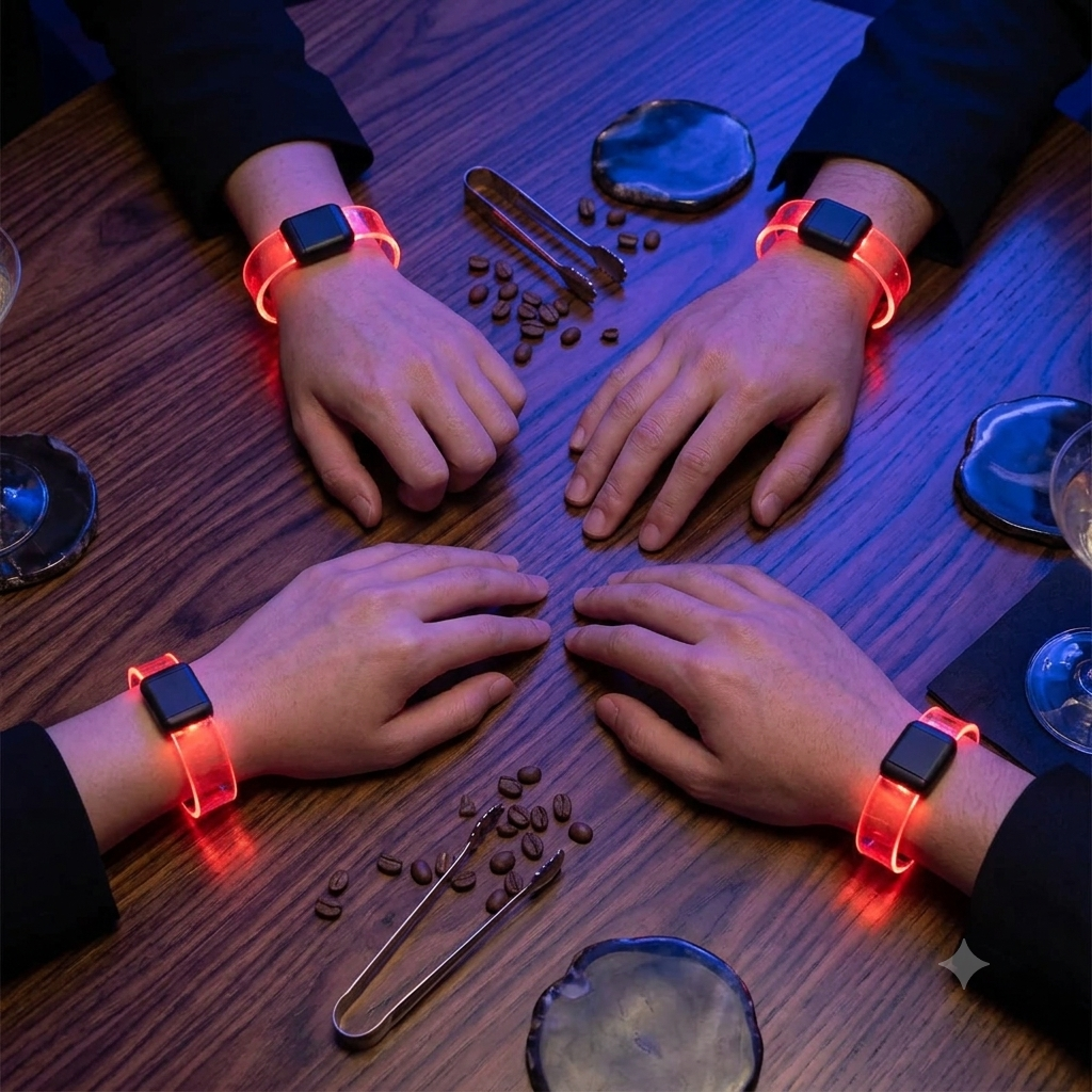 Bracelet LED Rouge Cool
