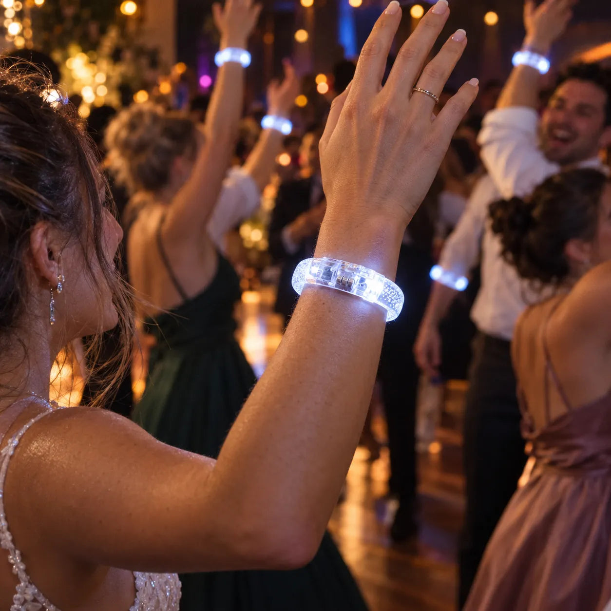Bracelet Lumineux Blanc Neutre