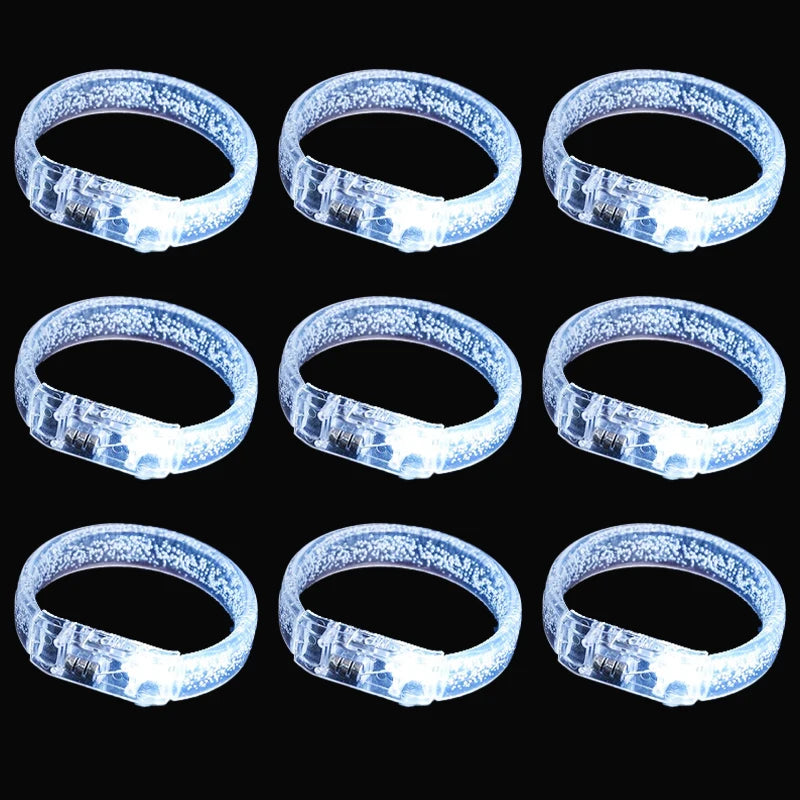 Bracelet Lumineux Blanc festif