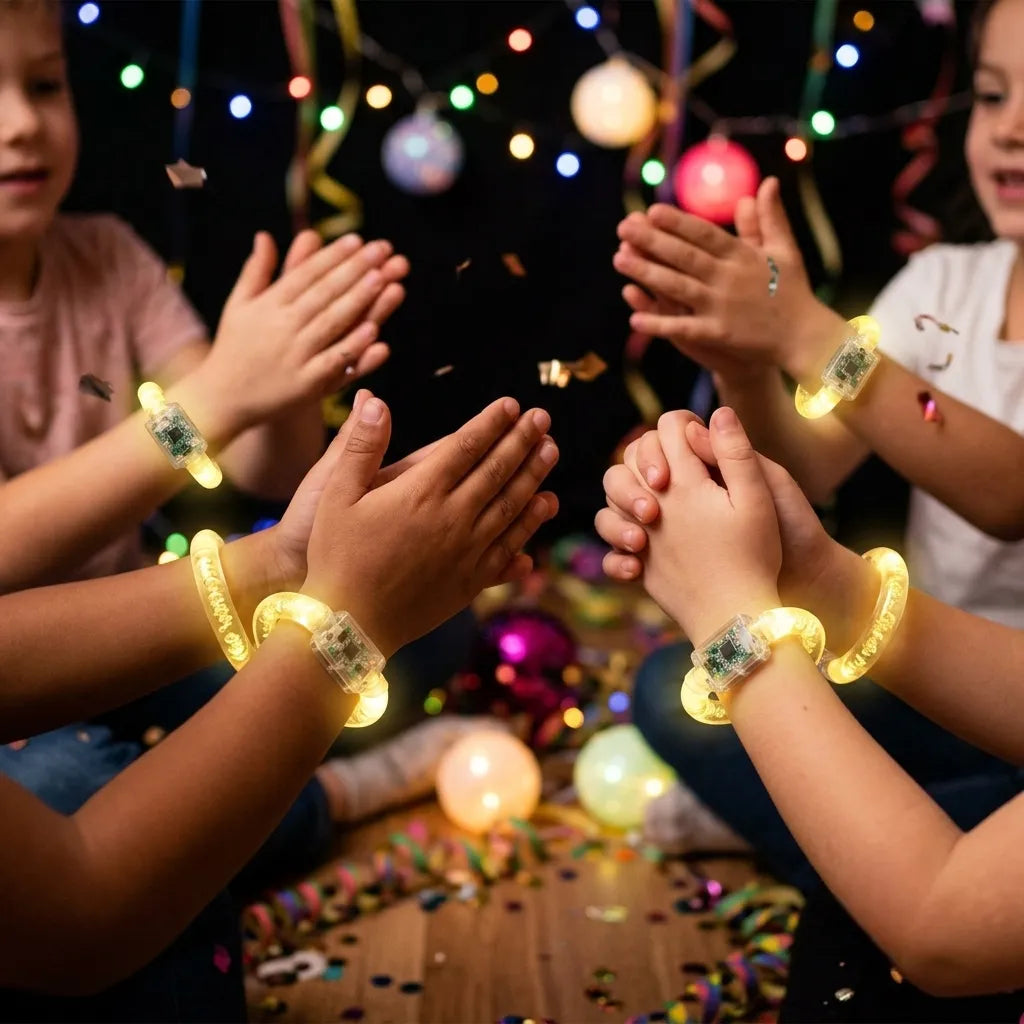 Bracelet Lumineux Jaune