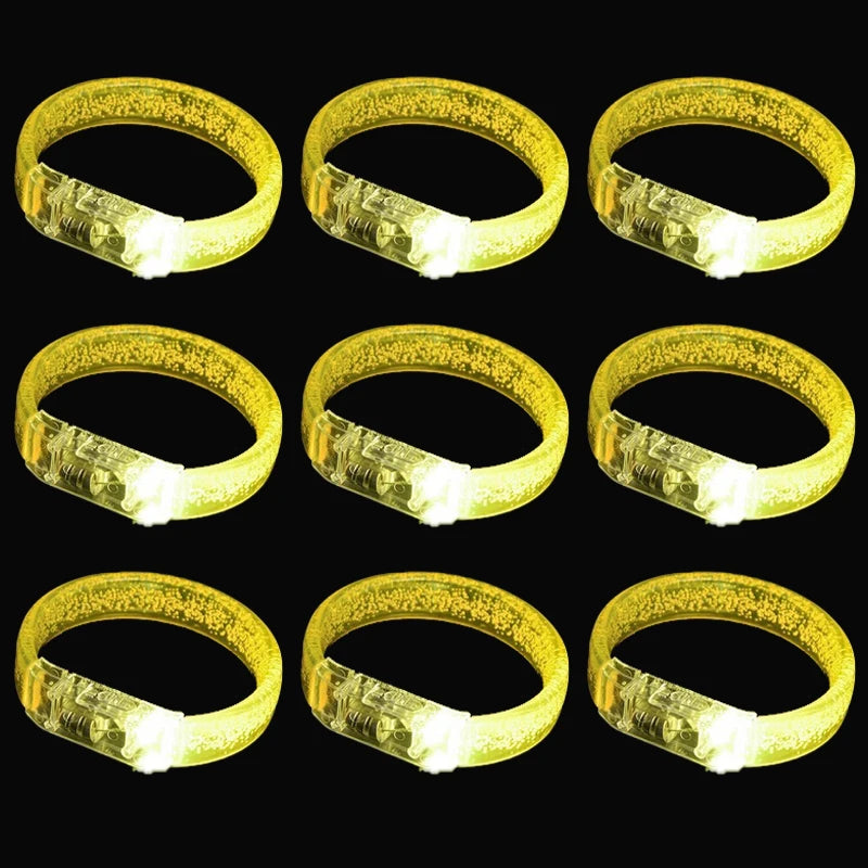 Bracelet Lumineux Jaune joyeux