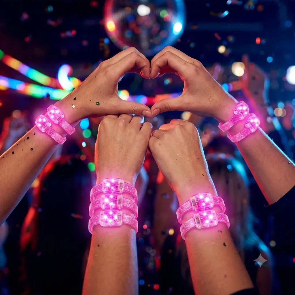 Bracelet Lumineux Rose