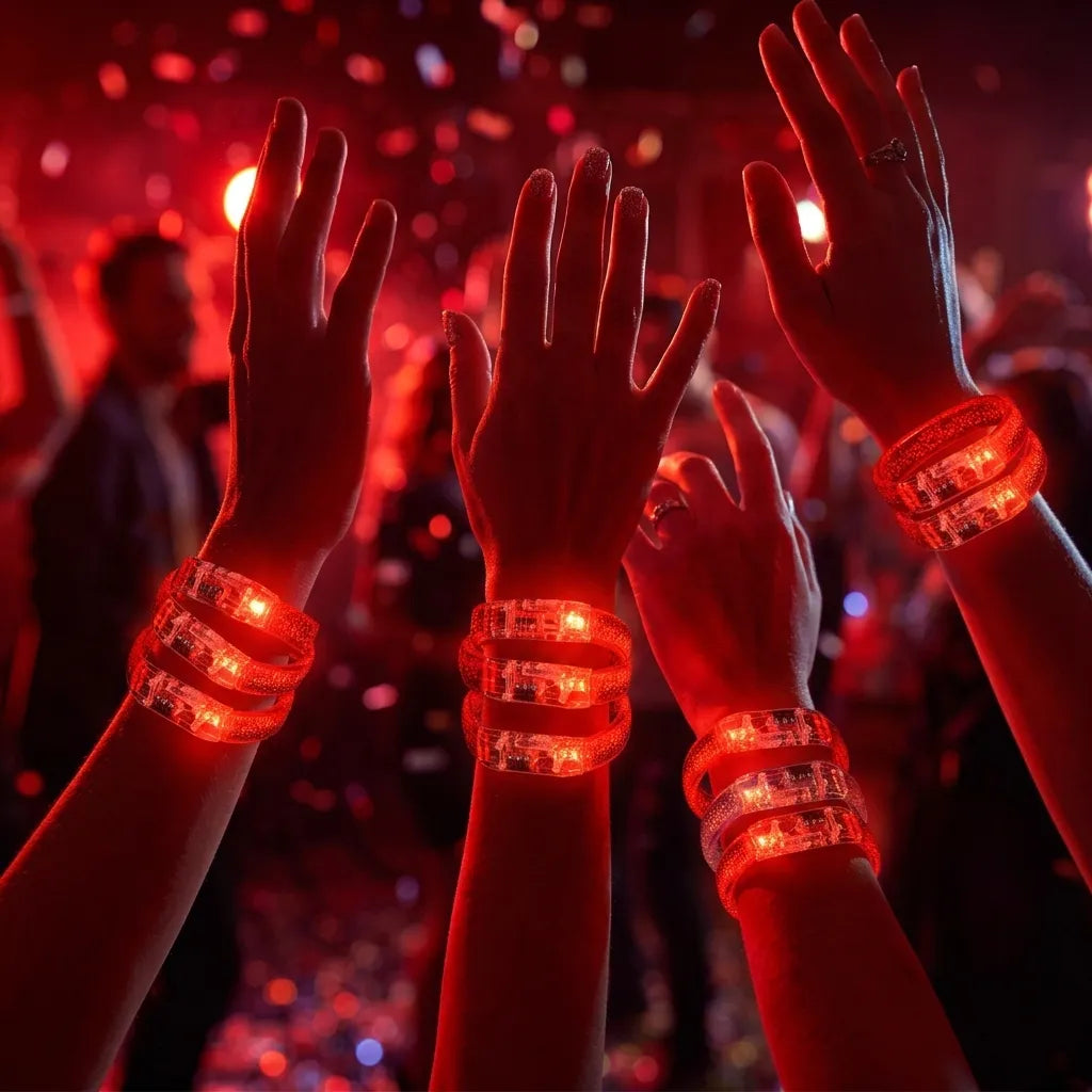 Bracelet Lumineux Rouge