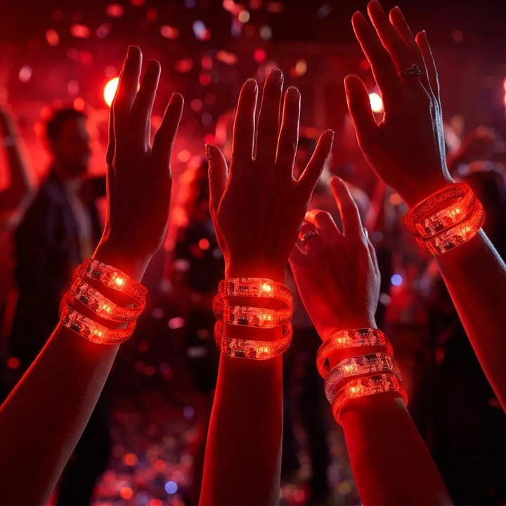Bracelet Lumineux Rouge