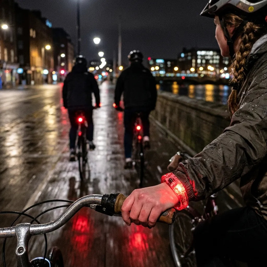 Bracelet Lumineux Rouge Amusant
