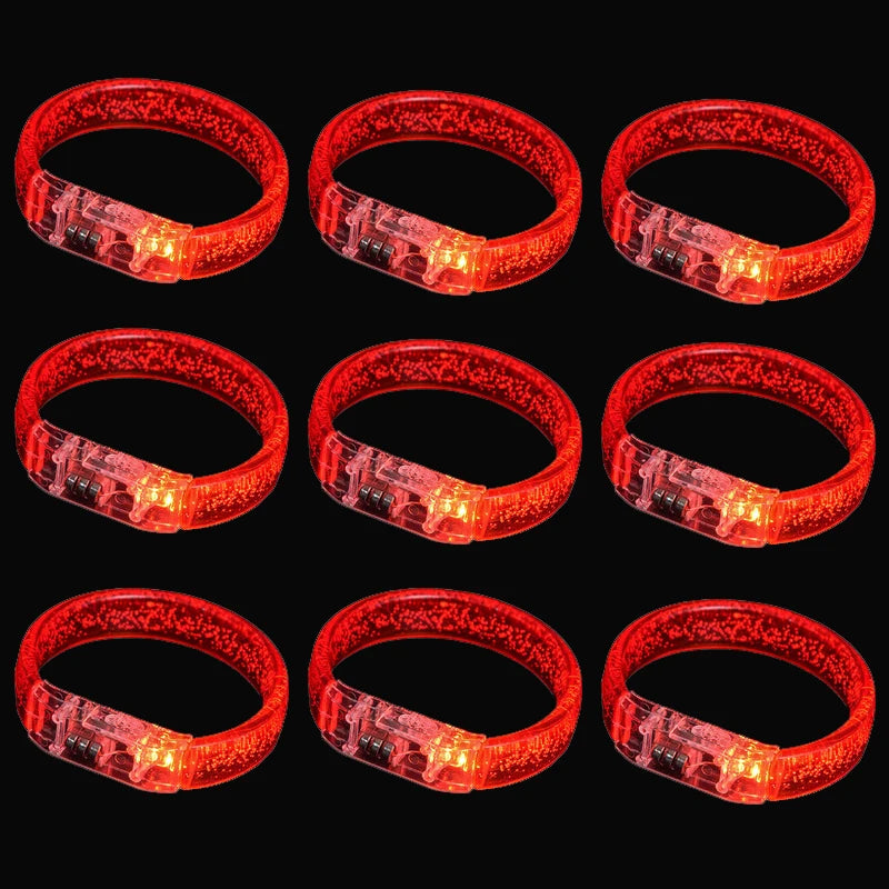 Bracelet Lumineux Rouge Design