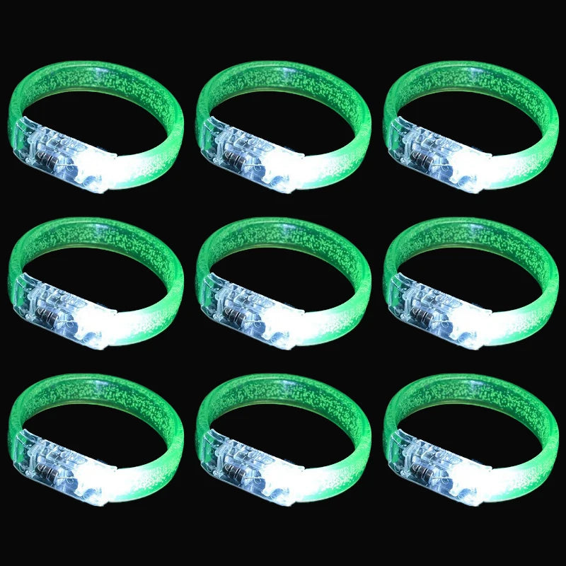 Bracelet Lumineux Vert Brillant