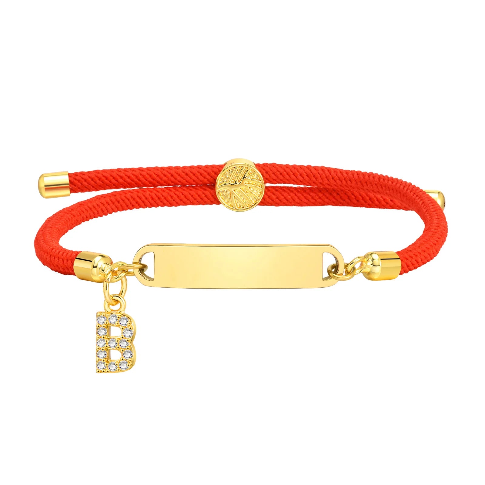 Bracelet Porte-Bonheur Personnalisable à Initiale B