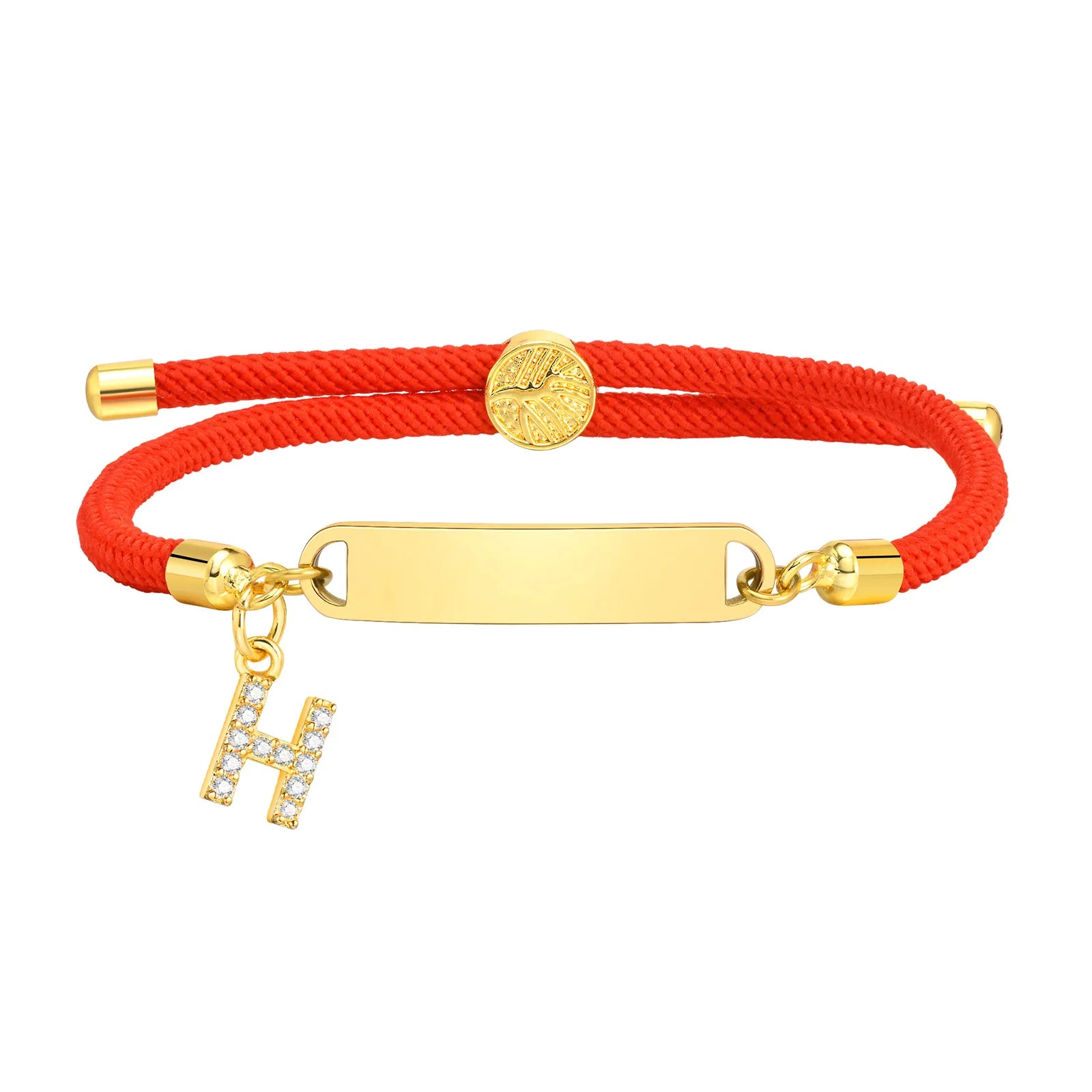 Bracelet Porte-Bonheur Personnalisable à  Initiale H