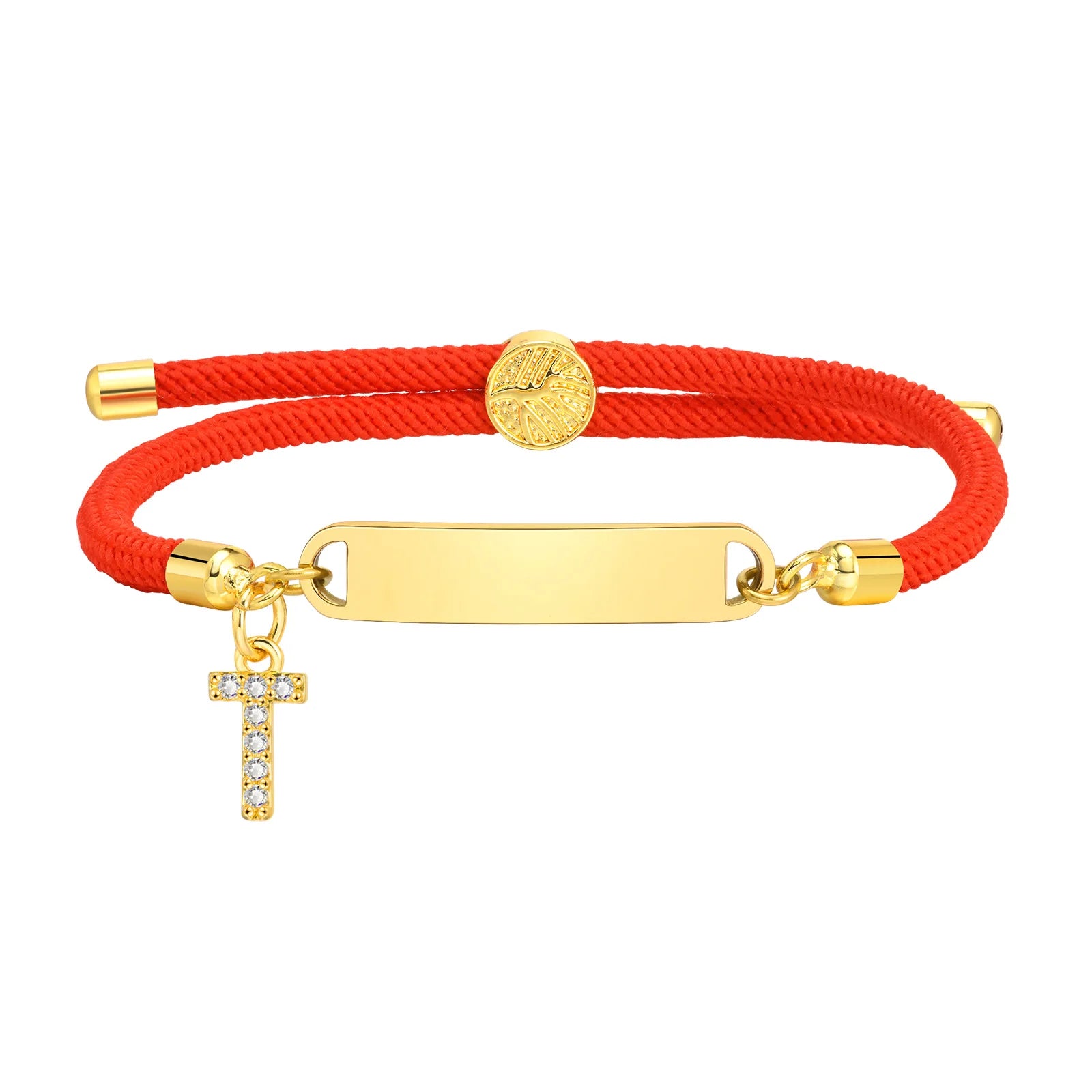 Bracelet Porte-Bonheur Personnalisable à  Initiale T