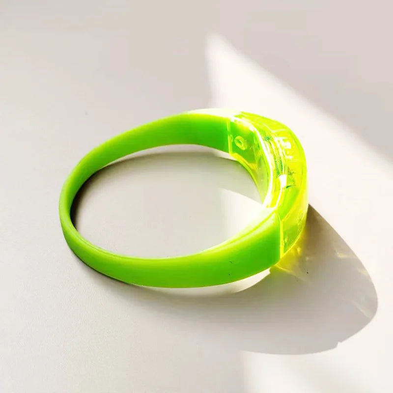 Bracelet de Fête Vert à LED Design