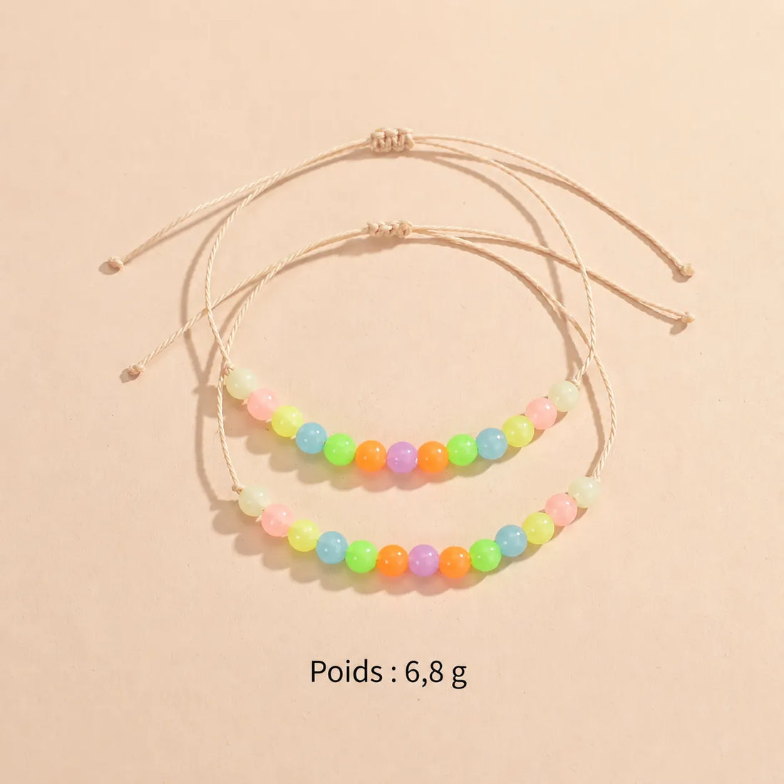 Bracelet de Perles Scintillantes Stylé