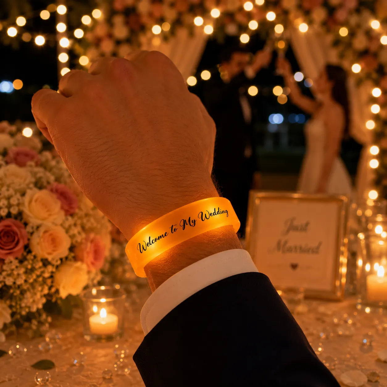 Bracelets Lumineux Mariage Avec Stickers classe