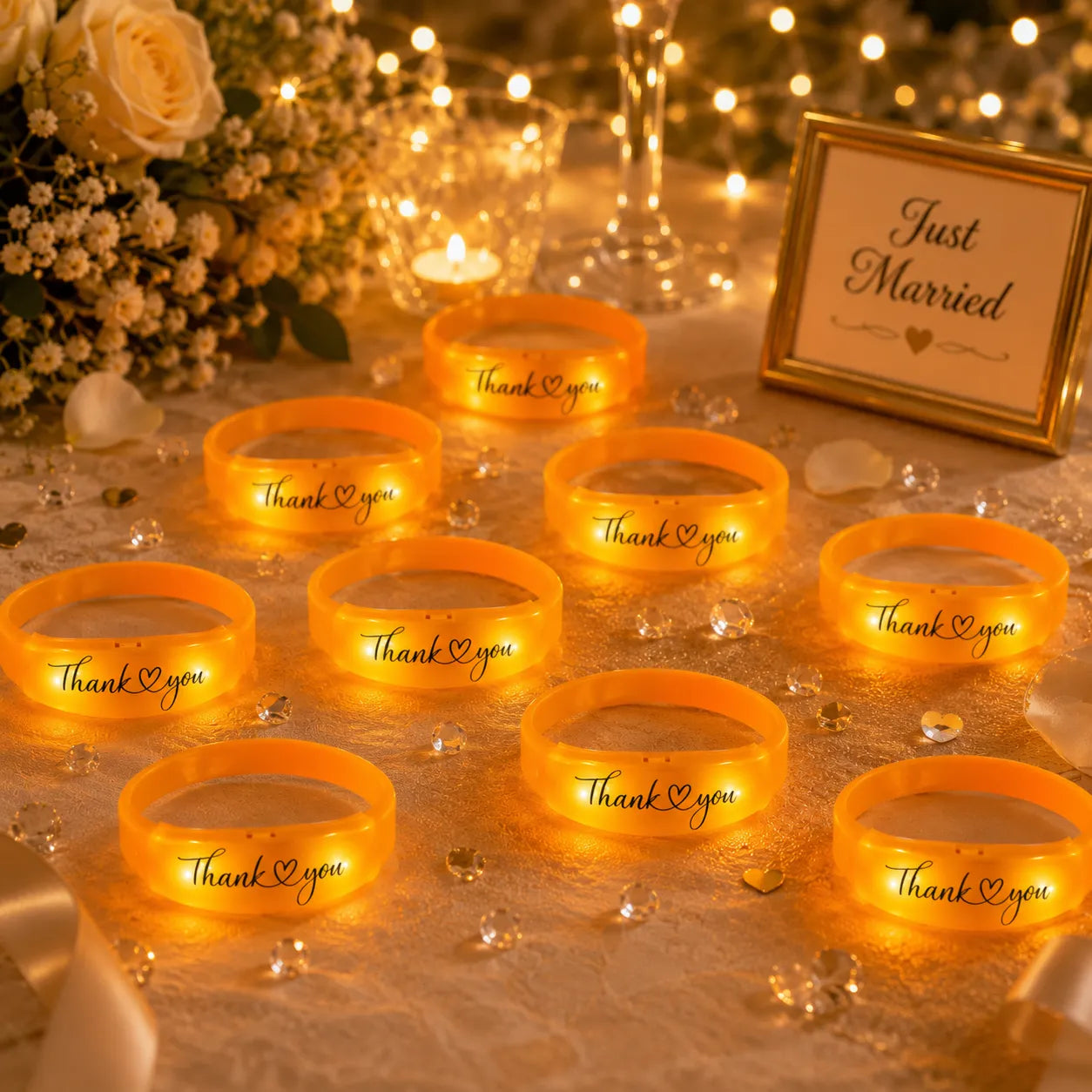 Bracelets Lumineux Oranges original