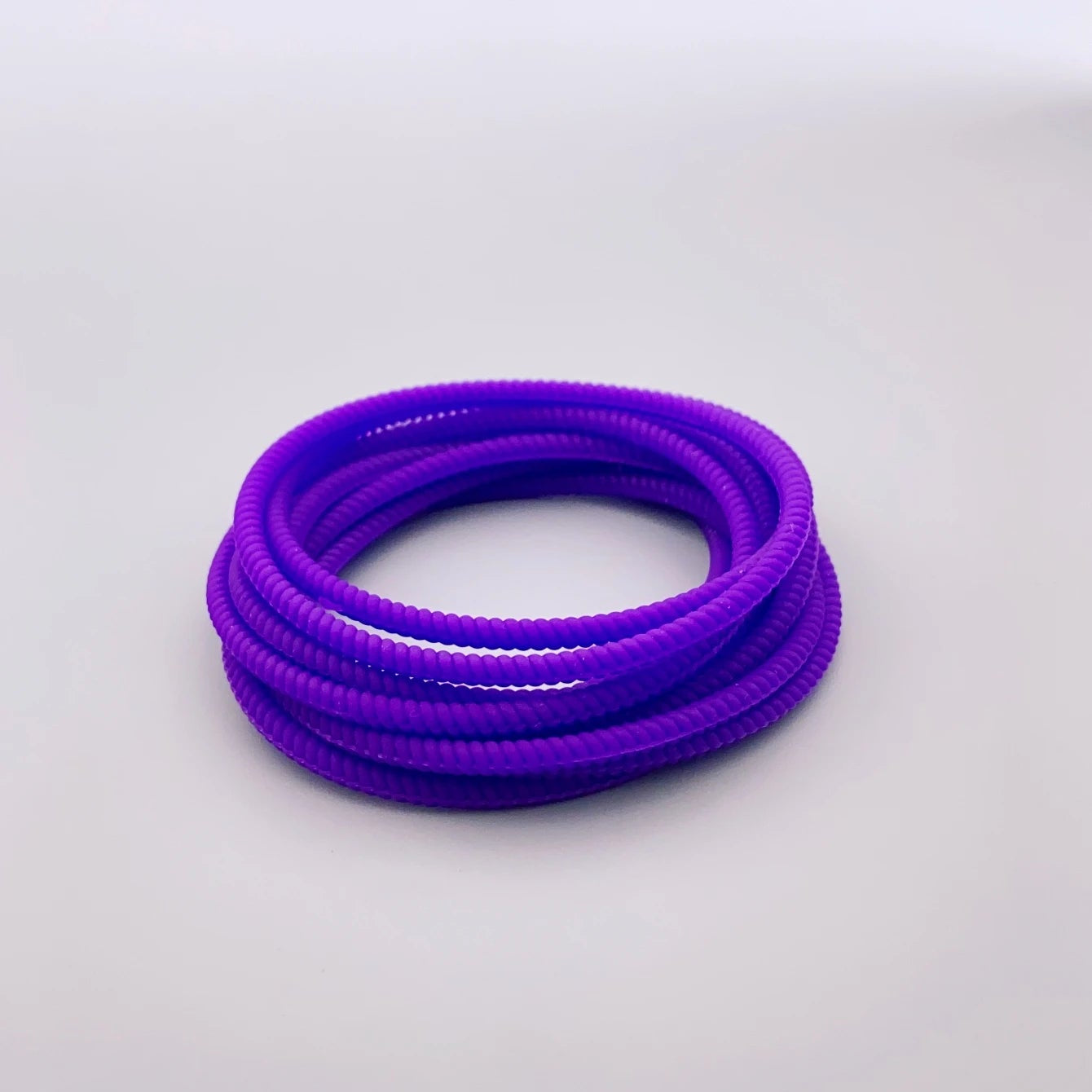 Bracelets Torsadés Fluorescents Violets Design
