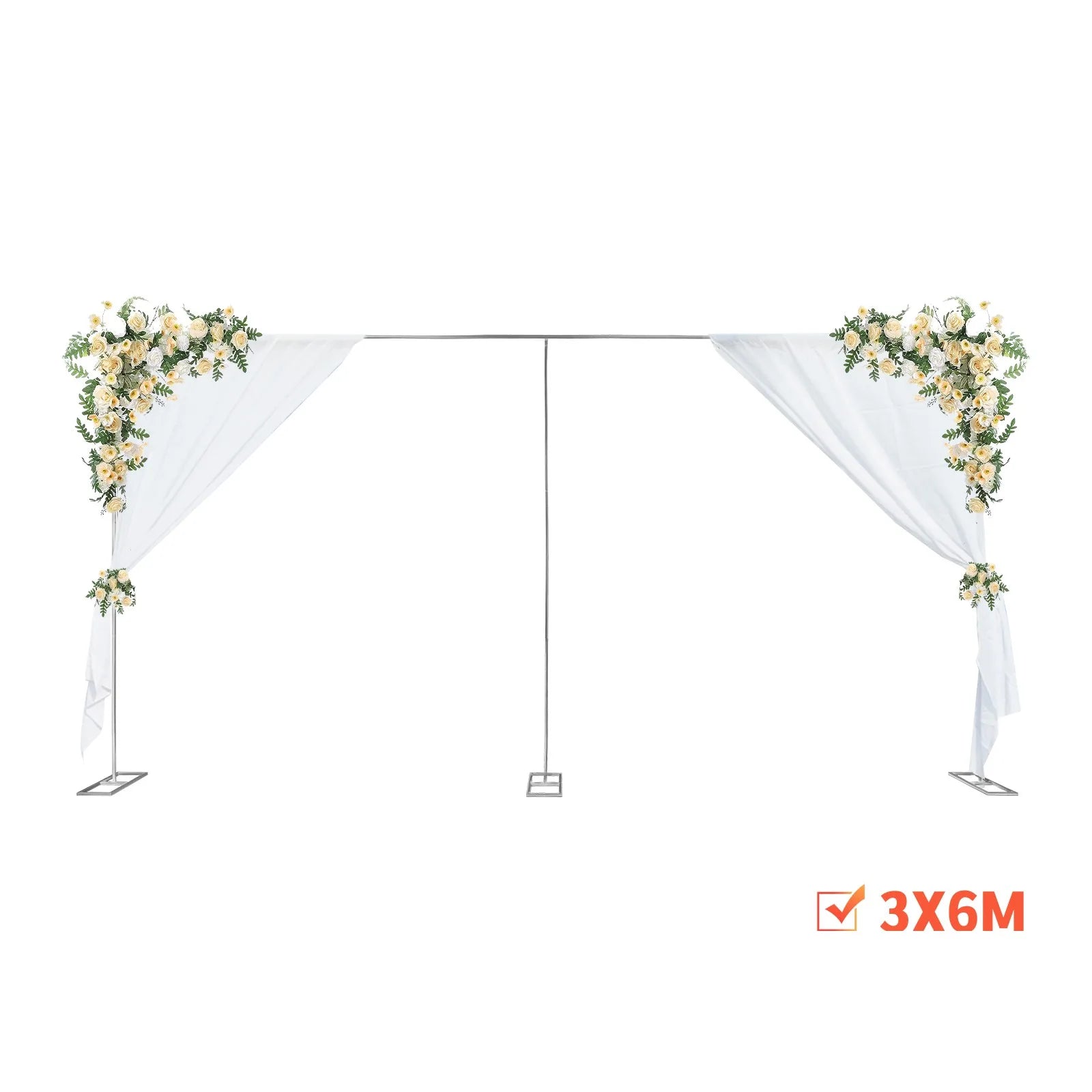 Cadre Arc Mariage Elégant Minimaliste