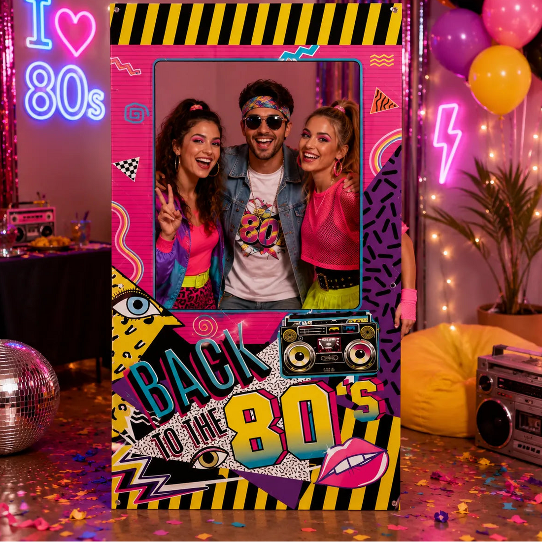 Cadre Photobooth Back to the 80’s