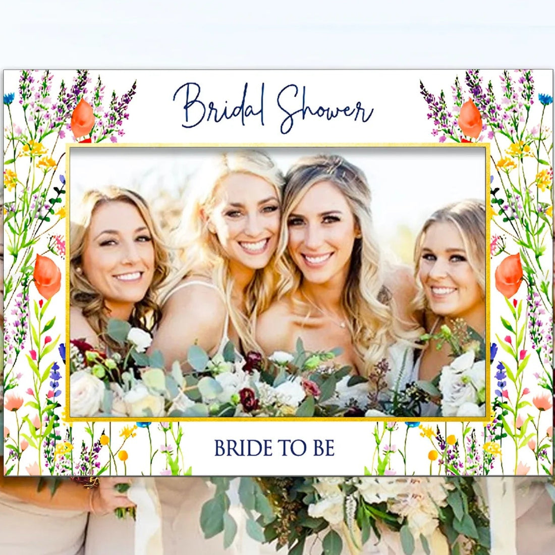 Cadre Photobooth ‘’Bride To Be‘’ Floral Unique