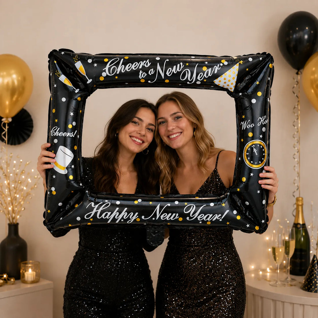 Cadre Photobooth Gonflable Happy New Year