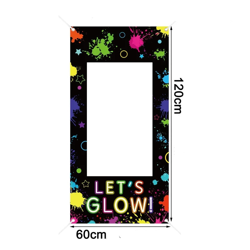 Cadre Photobooth Let’s Glow Unique
